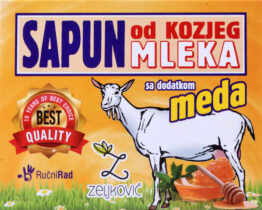 Sapun od kozjeg mleka sa dodatkom meda