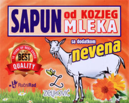 Sapun od kozjeg mleka sa dodatkom nevena