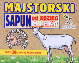 Sapun od kozjeg mleka sa dodatkom kvarcnog peska za jako zaprljane ruke